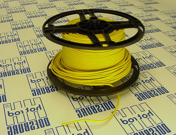 Elektrische bedrading blauw bruin