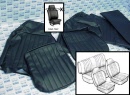 Stoelbekledingset t1 sedan '68>'69 blc, smooth