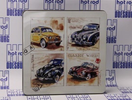 Classic cars blik (belgische) chocolade praline's